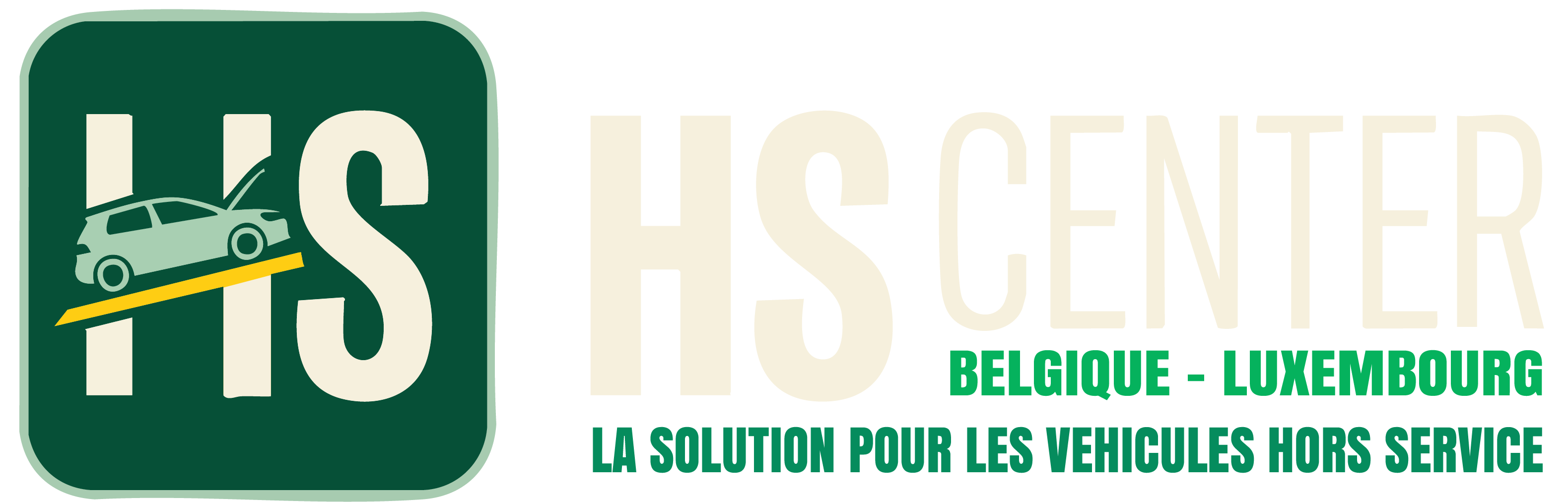 HS CENTER — voitures accidentées et en panne, Belgique et Luxembourg
